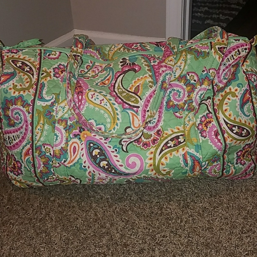 Lg Vera Bradley Duffle Bag